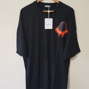 Moncler Men Black Tshırt Medıum